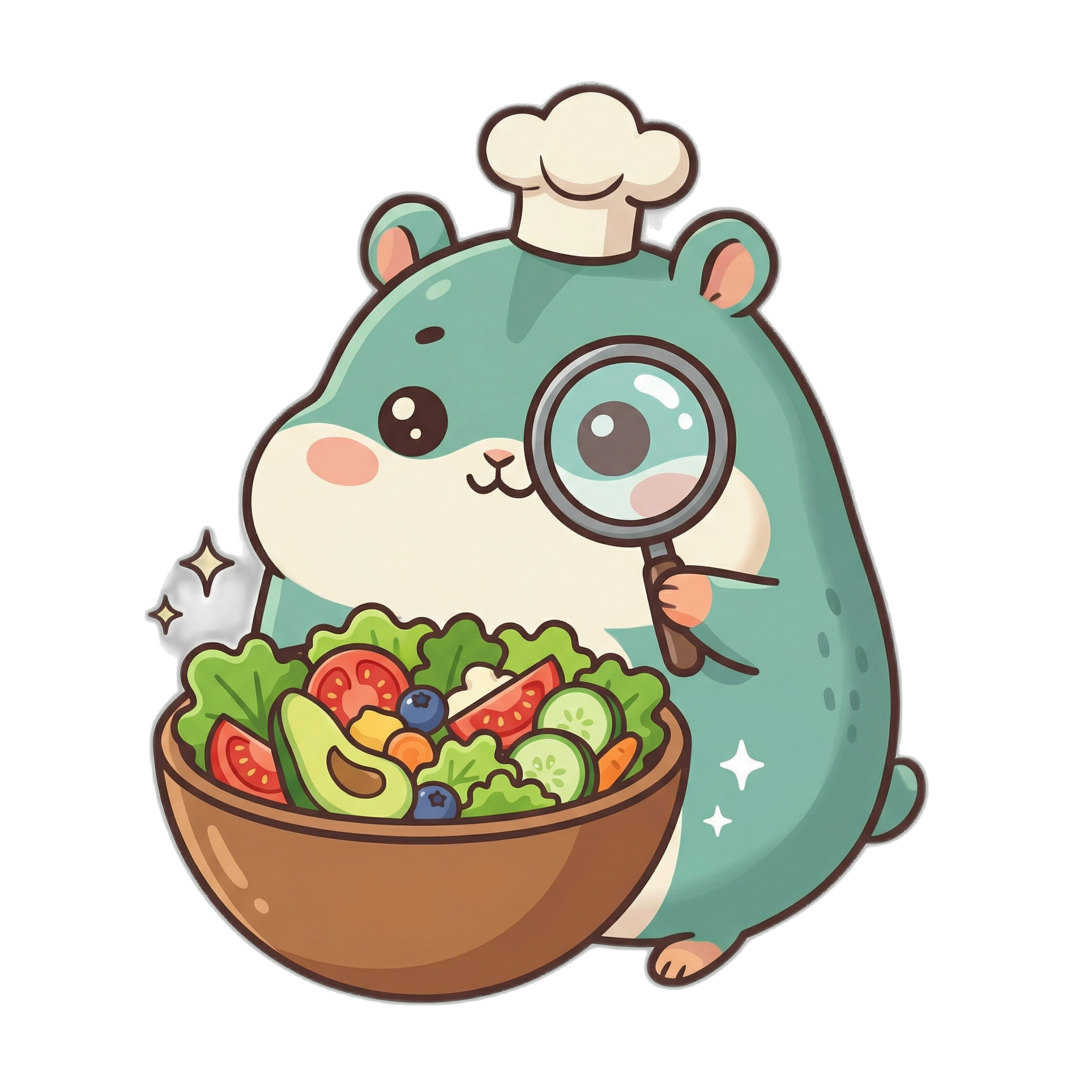 Michi scanning a menu